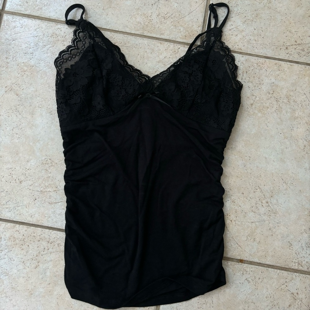 NWOT: SHEIN Lace Tank Top - Size XS